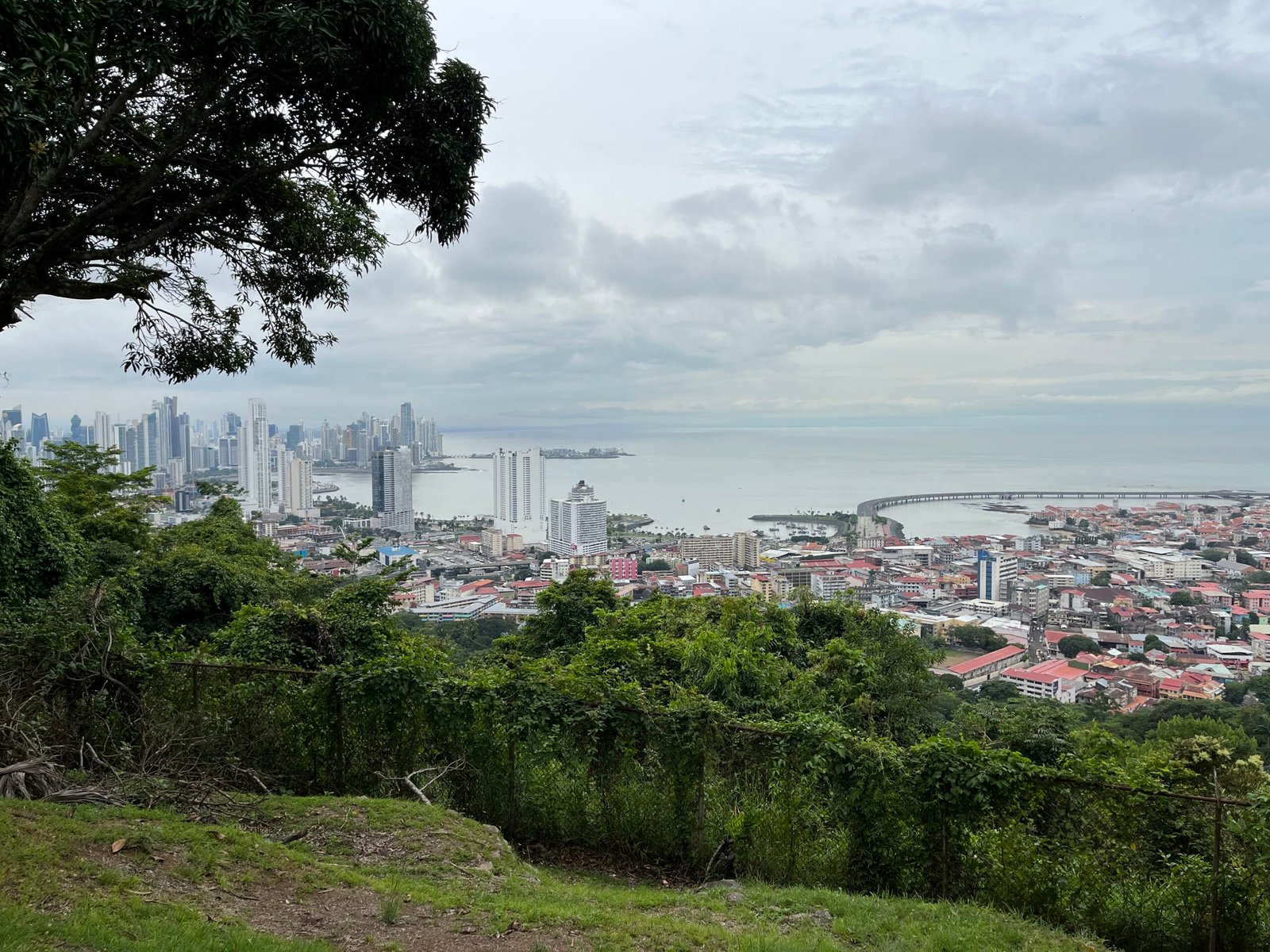 View of Panama City, from Ancon Hill