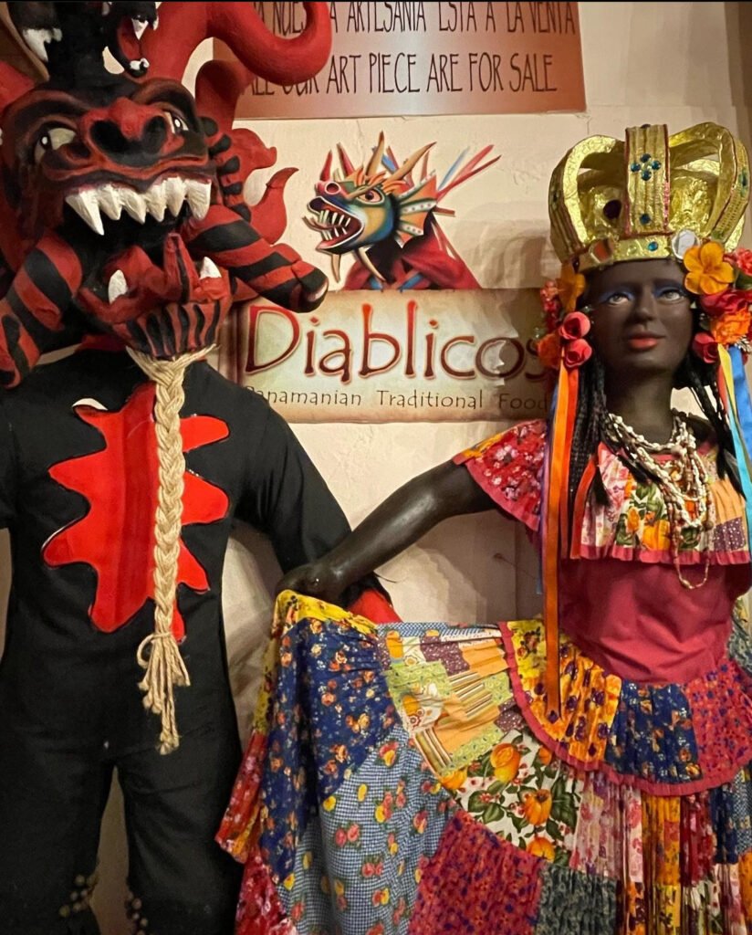 Diablos in Diablicos restaurant, Panama City Panama.