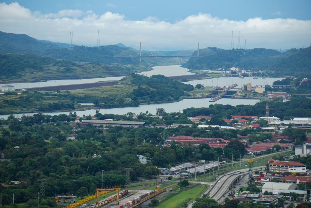 View of the Panama Canal Zone from Ancon Hill