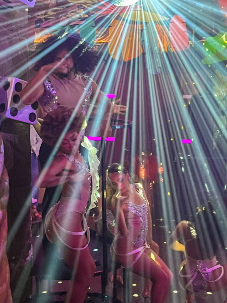 Salsa cabaret at the Star Bay Hilton Casino Panama City Panama