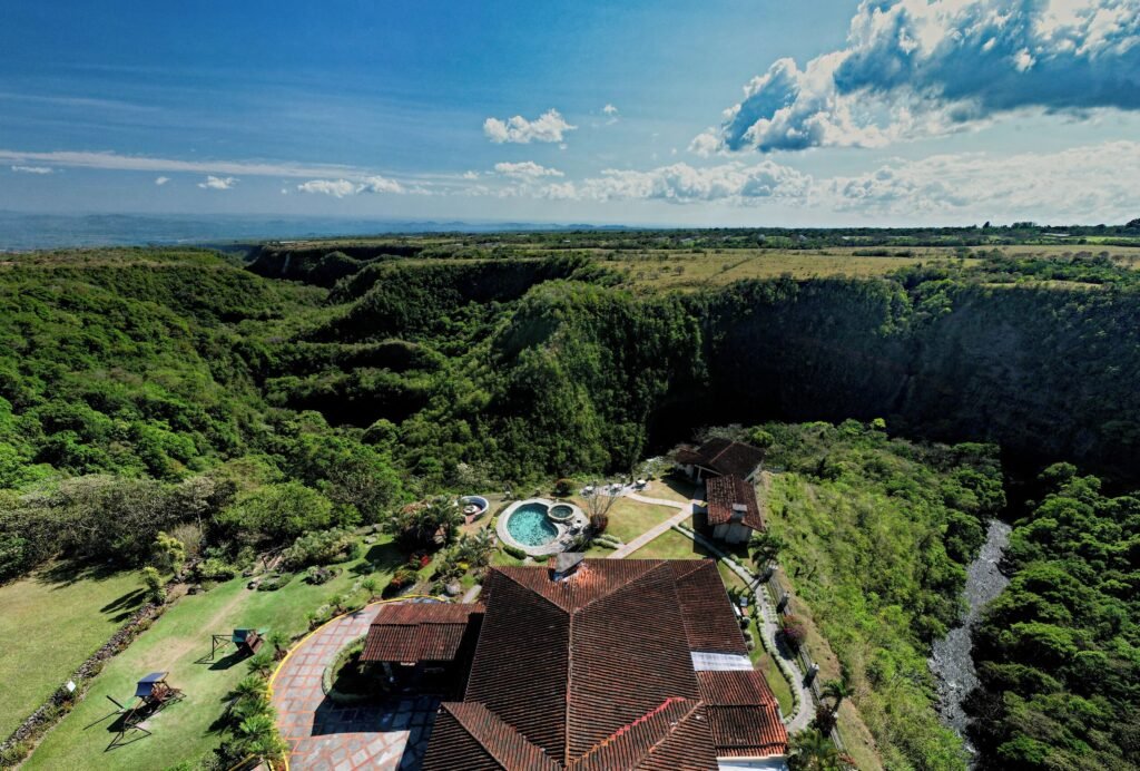 Hacienda Los Molinos Boutique Hotel is a best hotel for mountain views in Boquete