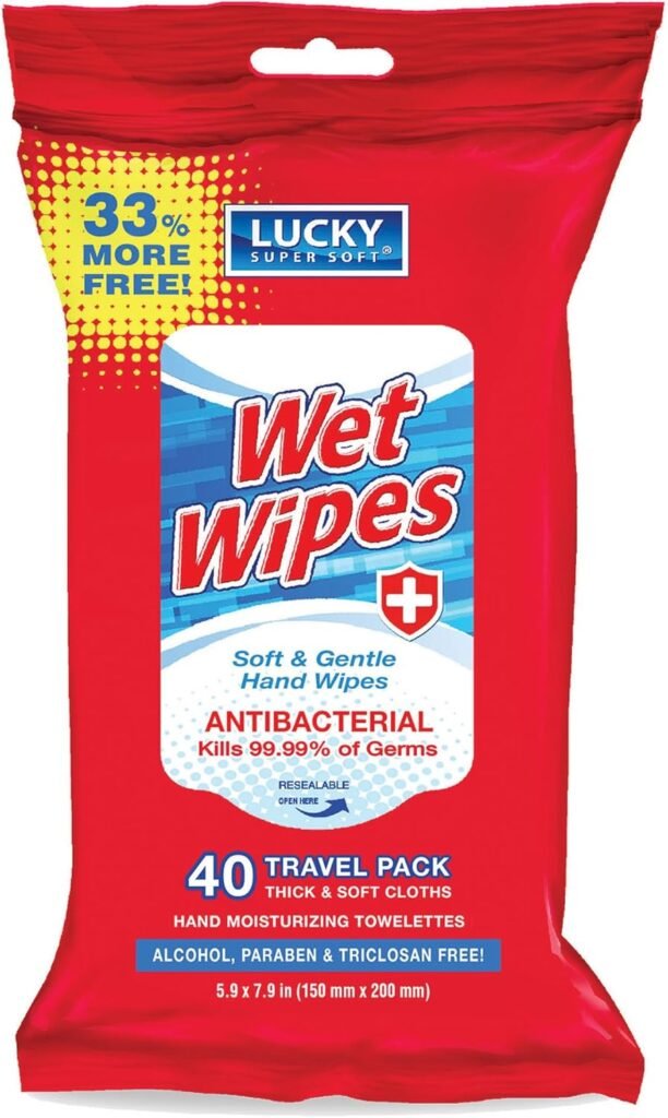 anti-bacterial wipes