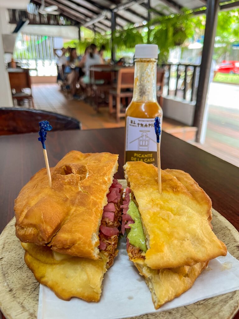 A giant ropa vieja sandwich comes in at just under $10