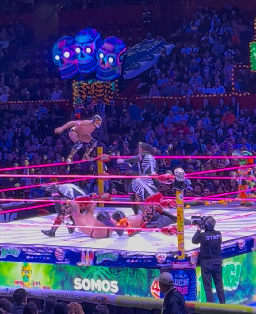 A night of Lucha Libre at Arena México.