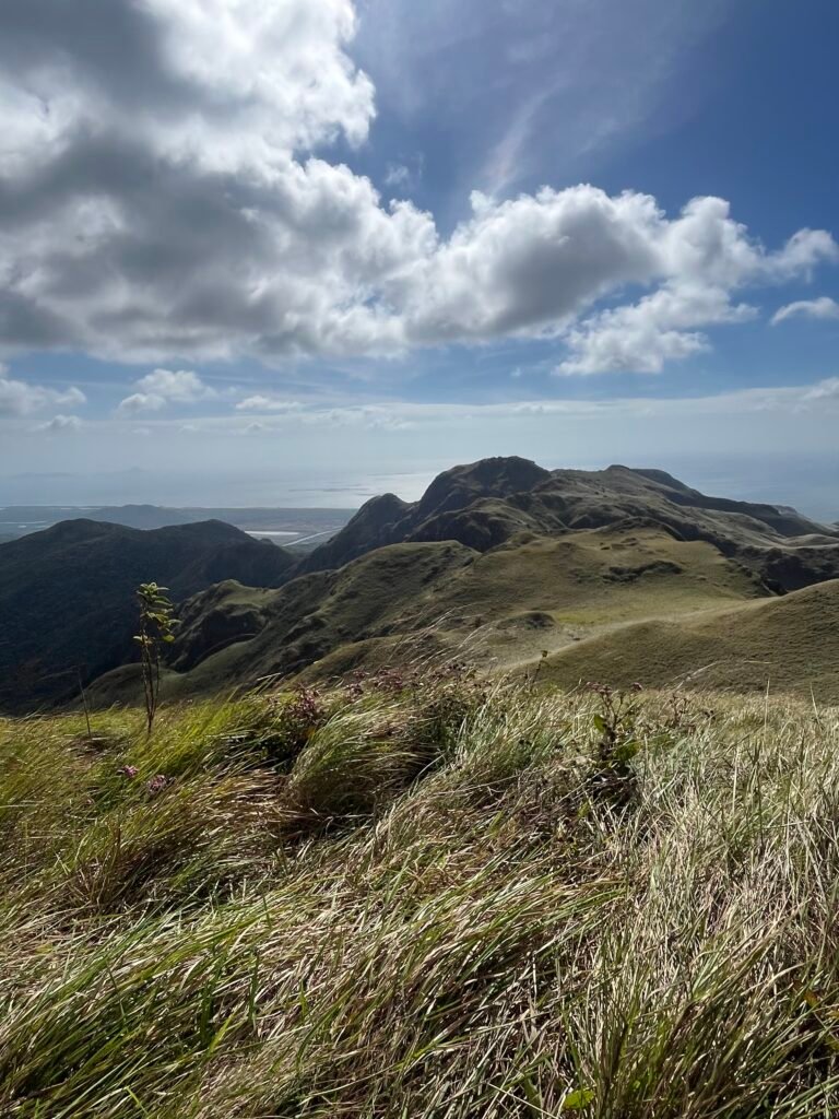 Rolling, green ridges at Cerro Chame, Panama