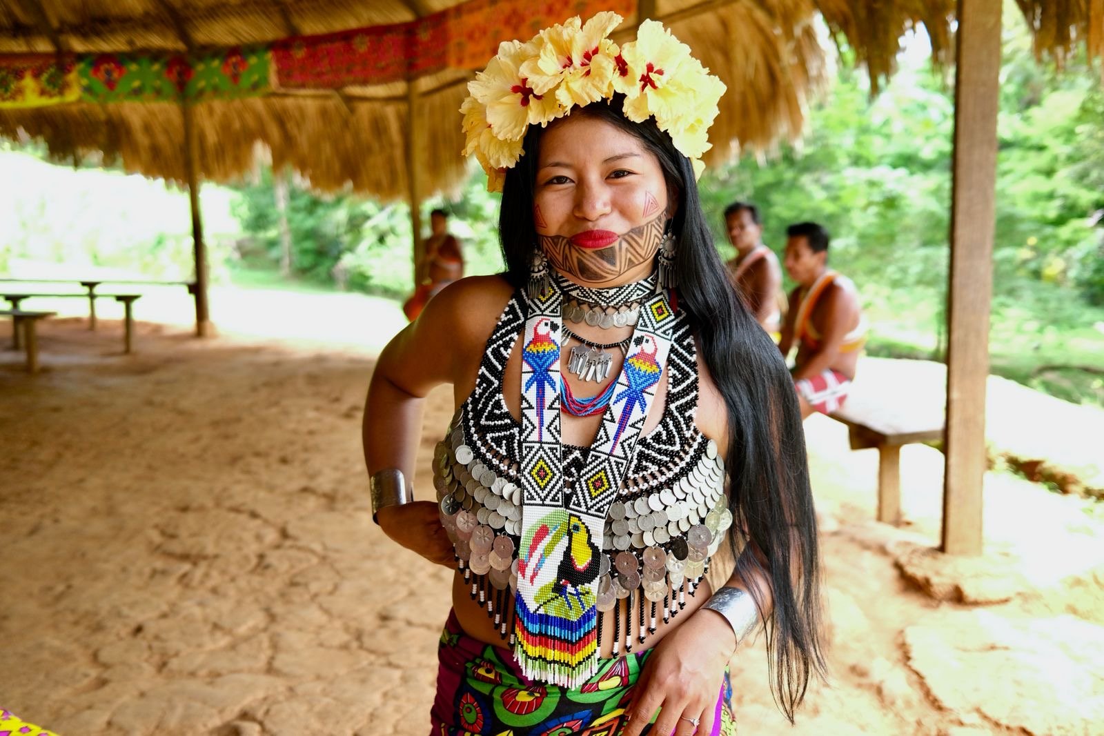 Emberá woman Chagres National Park